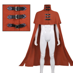 Cosplay Costume Vincent Valentine Dirge of Cerberus: Final Fantasy VII Jeu Cosplay Cape Rouge Homme