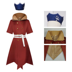 Cosplay Costume Ryusui Nanami Dr. Stone Science Future(2026) Anime Cosplay Tenue Rouge Homme