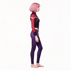 Cosplay Costume Telia Invincible 4(2026) TV Cosplay Combinaison Rouge Femme