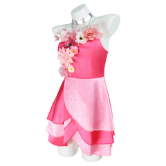 Cosplay Costume Flora Winx Club: The Magic Is Back(2026) TV Cosplay Robe Rose Femme