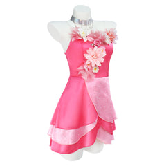 Cosplay Costume Flora Winx Club: The Magic Is Back(2026) TV Cosplay Robe Rose Femme