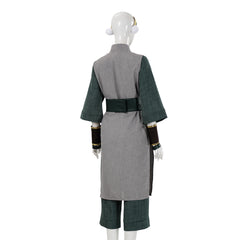Cosplay Costume Toph Beifong Avatar: The Last Airbender Saison 2(2026) TV Cosplay Tenue Grise Femme