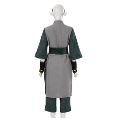 Cosplay Costume Toph Beifong Avatar: The Last Airbender Saison 2(2026) TV Cosplay Tenue Grise Femme