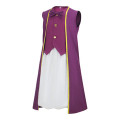 Cosplay Costume Toad The Super Mario Galaxy Movie(2026) Film Cosplay Tenue Violette Enfant