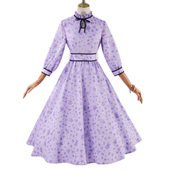 Cosplay Costume Fern Frieren: Beyond Journey‘s End 2(2026) Anime Cosplay Robe Violette Femme