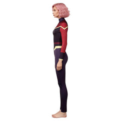 Cosplay Costume Telia Invincible 4(2026) TV Cosplay Combinaison Rouge Femme