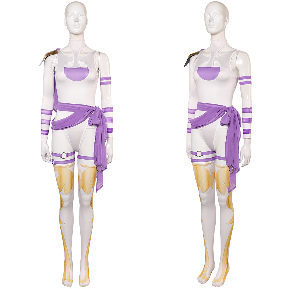 Psylocke Tenue de Phantom Purple Cosplay Costume