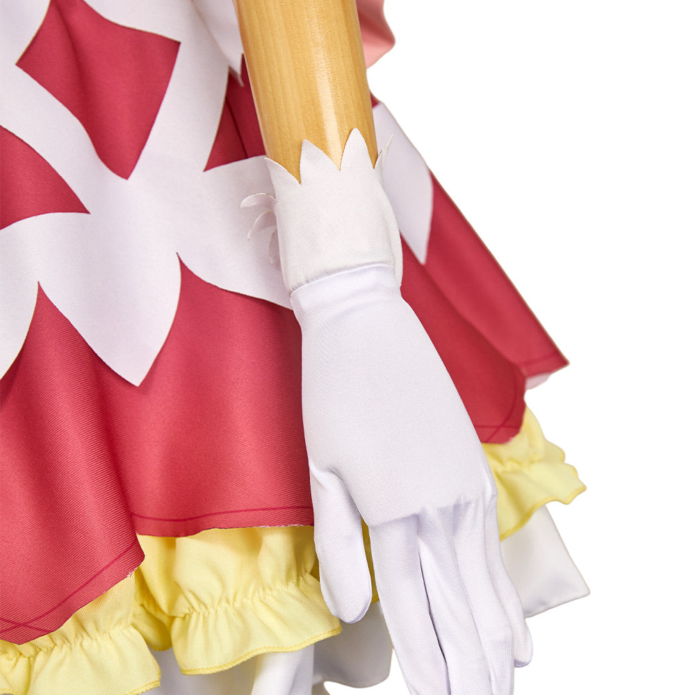 Puella Magi Madoka Magica The Movie(2026) Kaname Madoka Tenue Rose Cosplay Costume