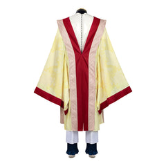 Record of Ragnarok Qin Shi Huang Tenue Jaune Cosplay Costume