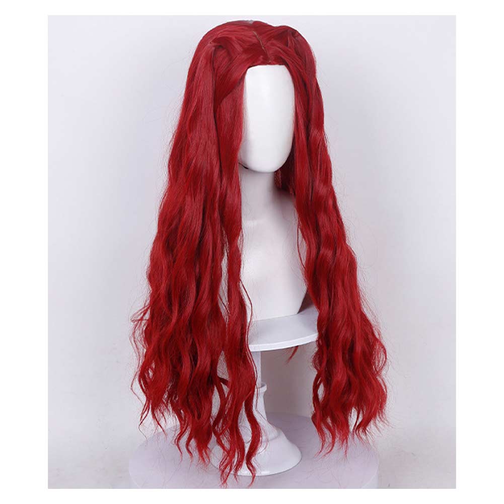 Red Cosplay Wig Halloween Carnival Costume Accessories Descendants