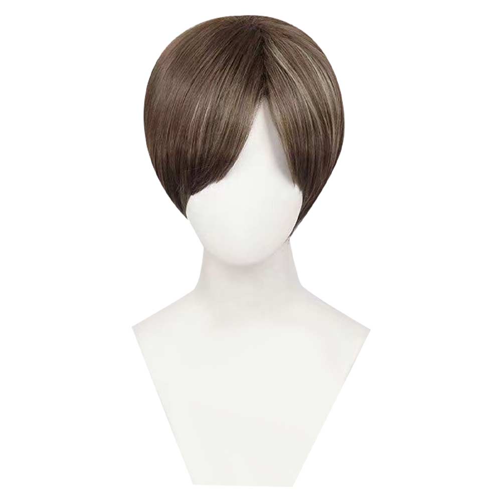 Resident Evil Leon Scott Kennedy Cosplay Perruque