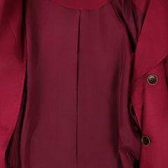 Resident Evil Requiem(2026) Alyssa Ashcroft Trench-coat Manteau Rouge Cosplay Costume