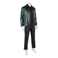 Retour à Silent Hill(2026) James Sunderland Tenue Noire et Verte Cosplay Costume