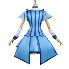 Smile Precure! Pretty Cure Aoki Reika Robe Bleue Cosplay Costume