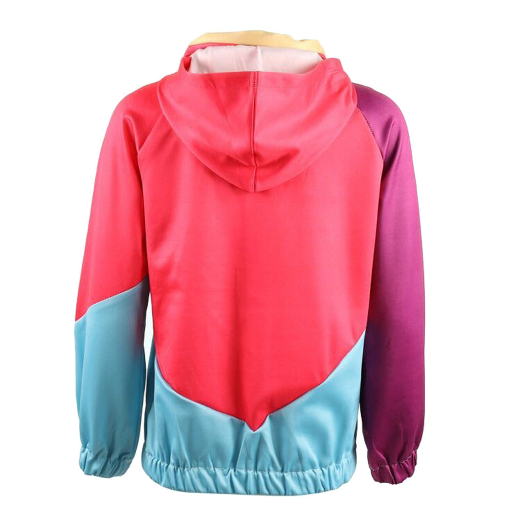 Splatoon 3 Pieuvre Rouge Veste Imprimé Cosplay Costume