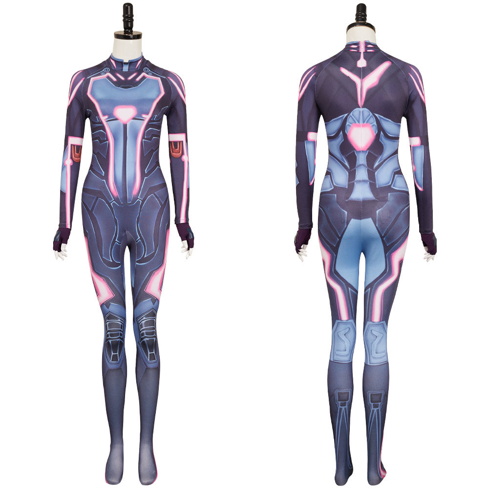 Split Fiction(2025) Mio Combinaison Violette Cosplay Costume