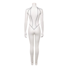 Stranger Things Saison 5 Kali Combinaison Blanche Cosplay Costume