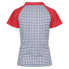 Stranger Things Saison 5 Max Mayfield T-shirt à Carreaux Rouge Cosplay Costume
