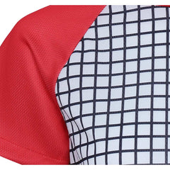 Stranger Things Saison 5 Max Mayfield T-shirt à Carreaux Rouge Cosplay Costume