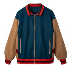 Stranger Things Saison 5 Will Byers Veste Verte et Beige Cosplay Costume