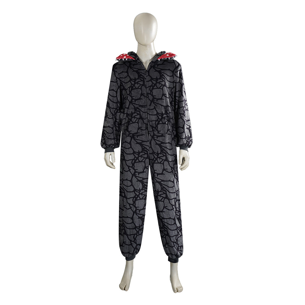 Stranger Things Saison 5(2025) Demogorgon Combinaison Grise Cosplay Costume