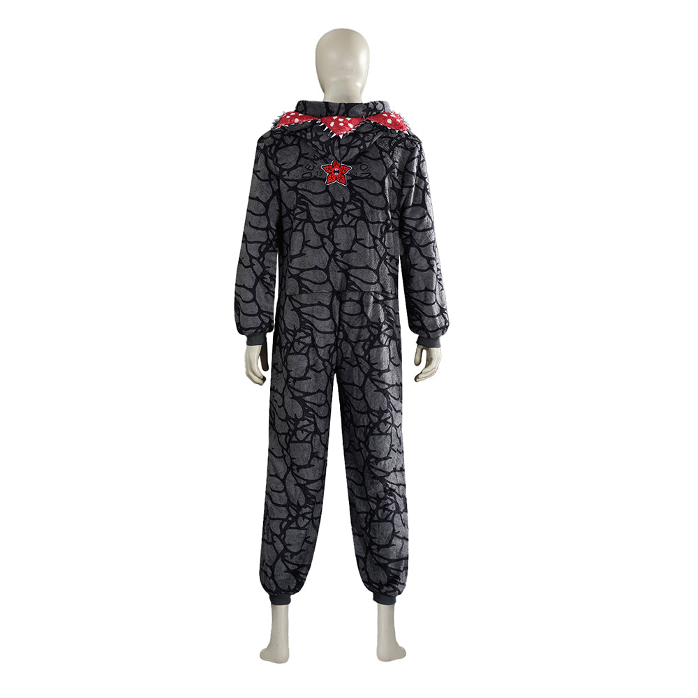 Stranger Things Saison 5(2025) Demogorgon Combinaison Grise Cosplay Costume