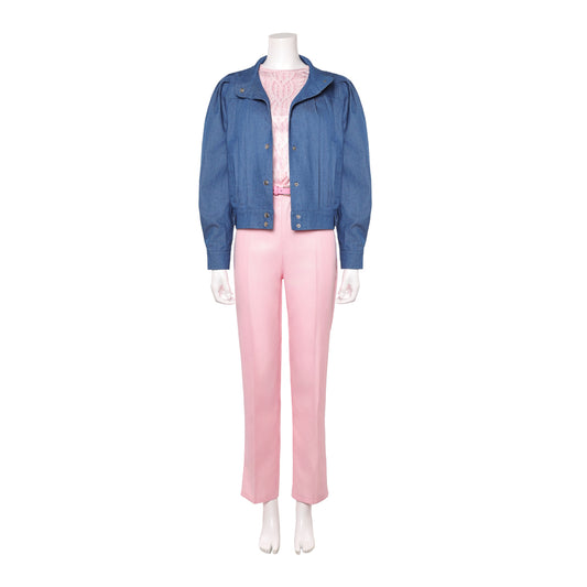 Stranger Things Saison 5(2025) Max Mayfield Tenue Rose et Bleue Cosplay Costume