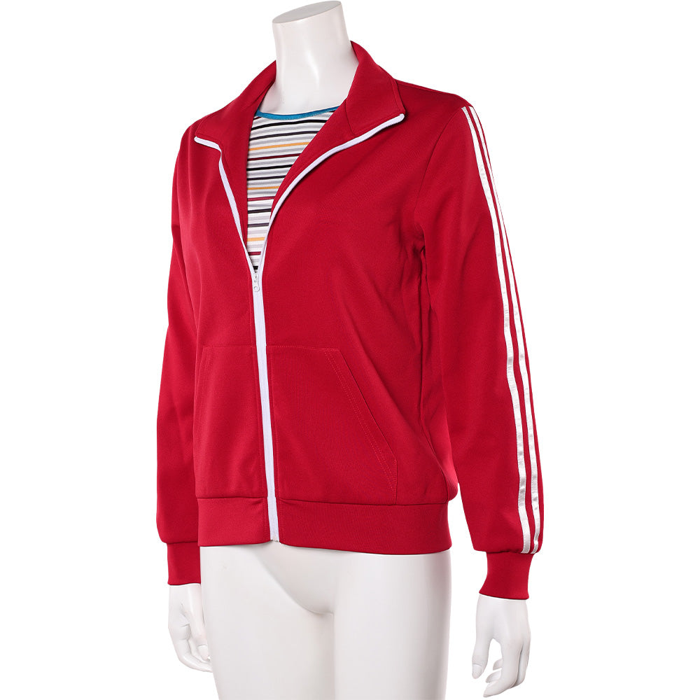 Stranger Things Saison 5(2025) Max Mayfield Veste Rouge Cosplay Costume