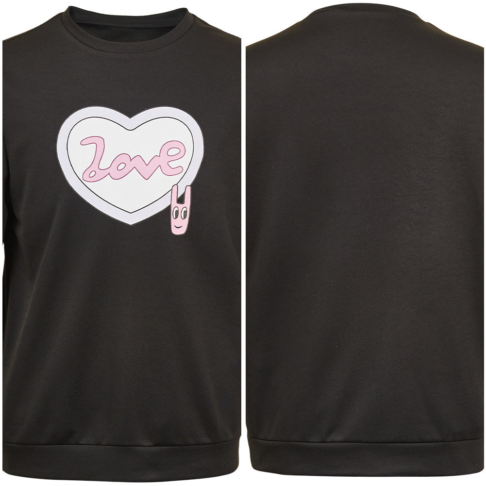 Takopii no Genzai(2025) Kirarazaka Marina T-shirt Noir à Manches Longues Cosplay Costume