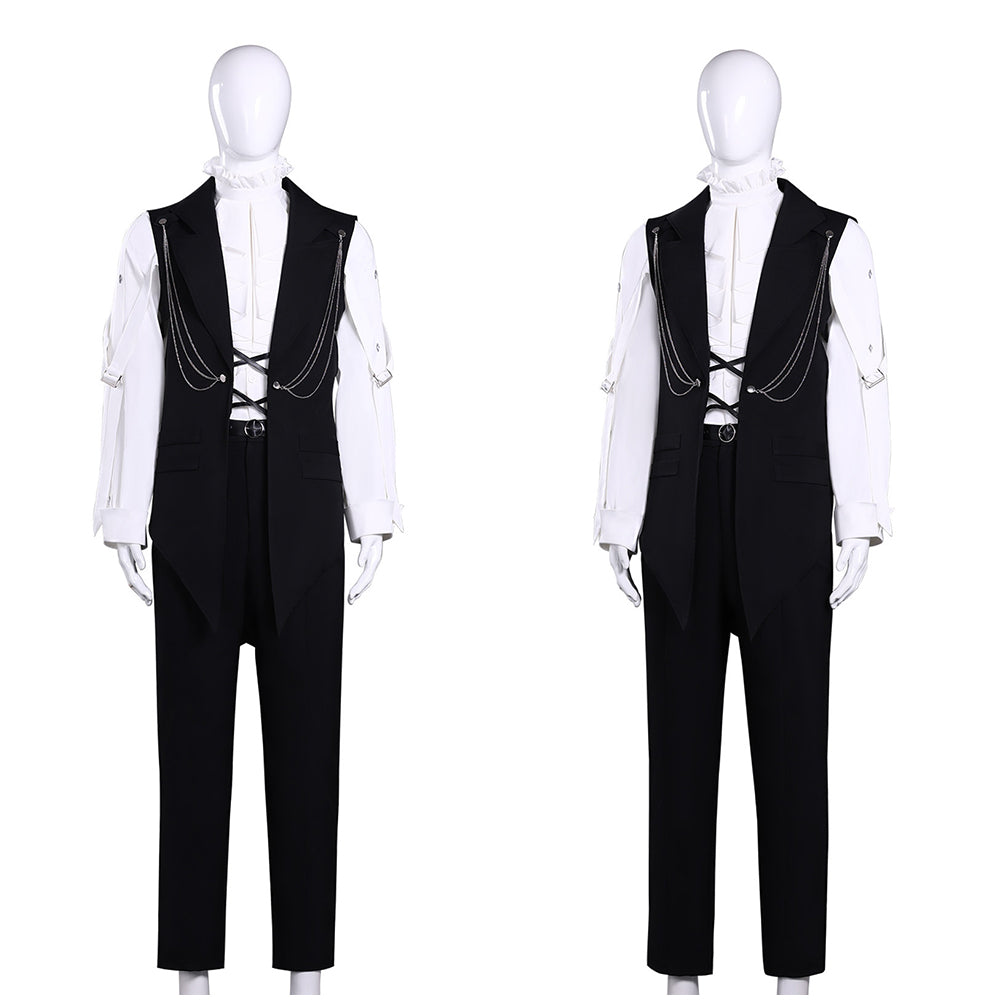 Tamon‘s B-Side(2026) Ouri Sakaguchi Tenue Noire Cosplay Costume