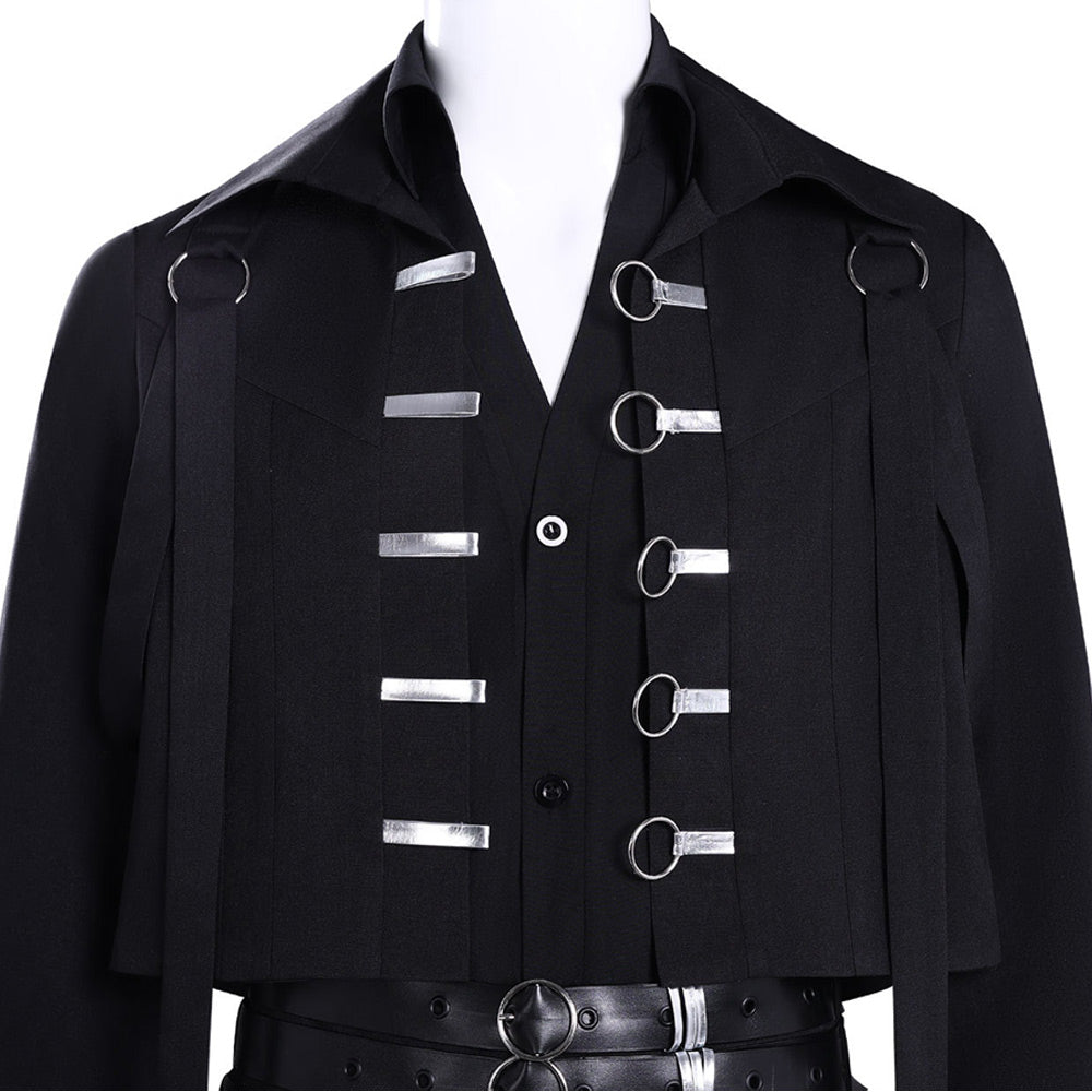 Tamon‘s B-Side(2026) Tamon Fukuhara Tenue Noire Cosplay Costume