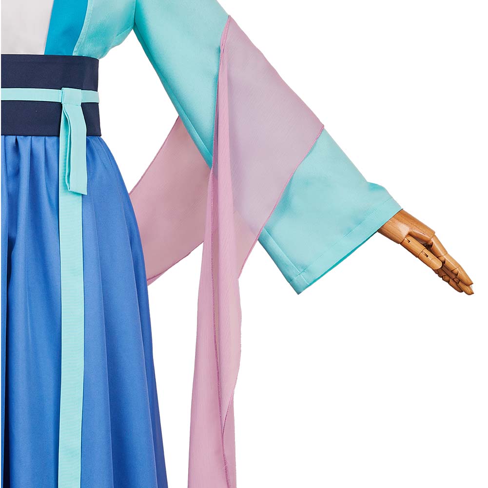 The Apothecary Diaries Saision 2(2025) Maomao Tenue Verte et Bleue Cosplay Costume
