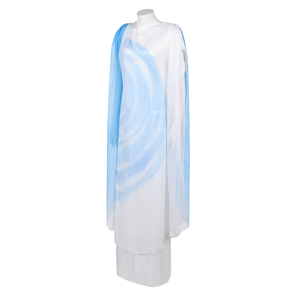 The Fantastic Four: First Steps(2025) Shalla-Bal Robe Bleue Cosplay Costume