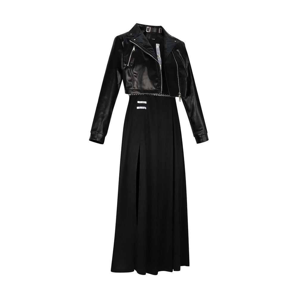 The Hundred Line: Last Defense Academy(2025) Shizuhara Hiruko Robe Noire Cosplay Costume