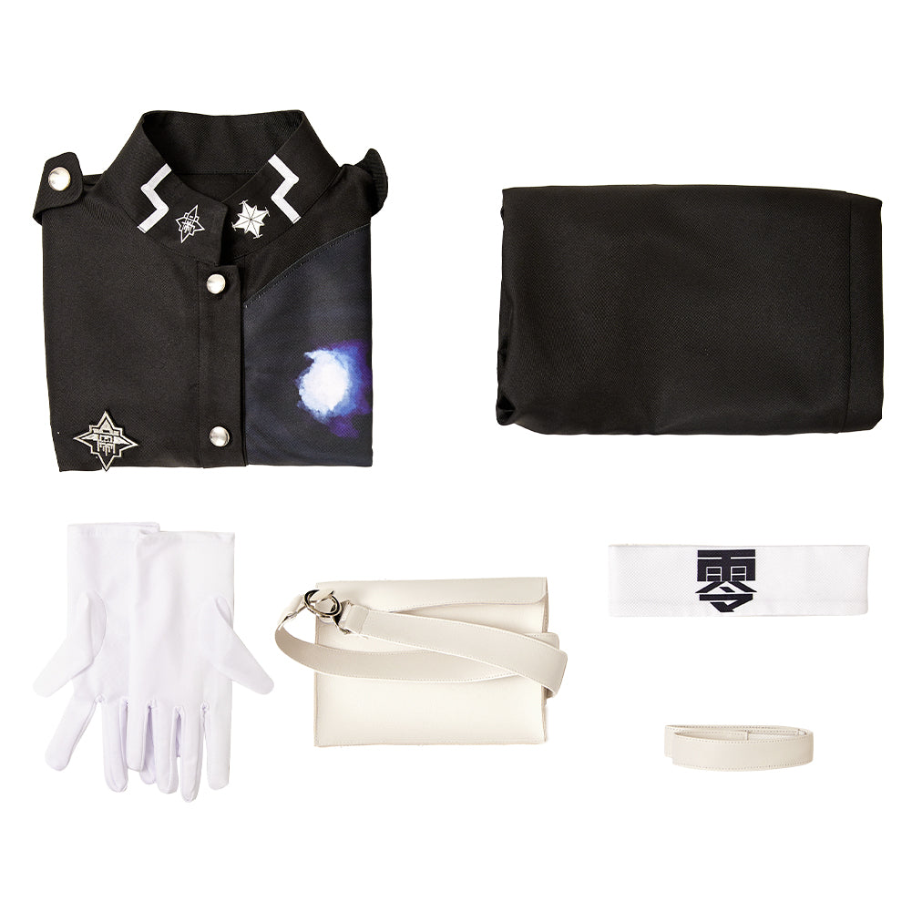 The Hundred Line: Last Defense Academy(2025) Sumino Takumi Tenue Noire Cosplay Costume
