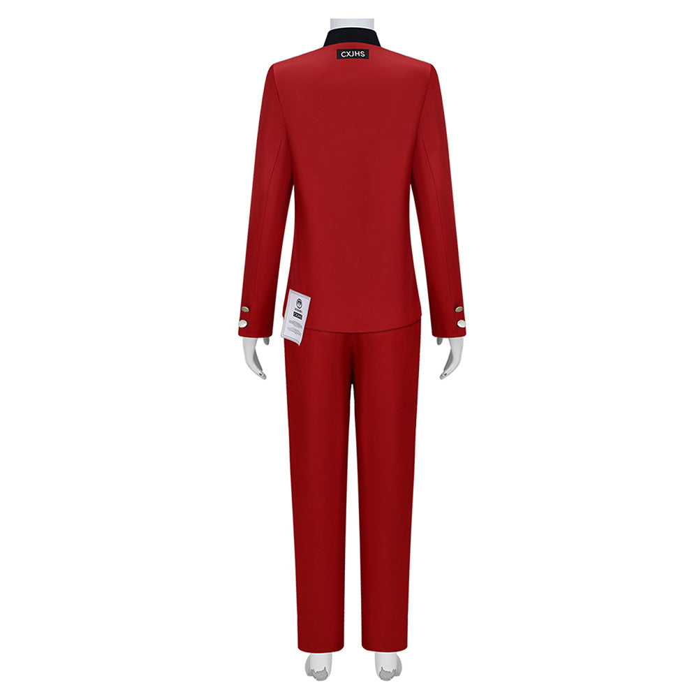 The Hundred Line: Last Defense Academy(2025) Tsukumo Ima Tenue Rouge Cosplay Costume
