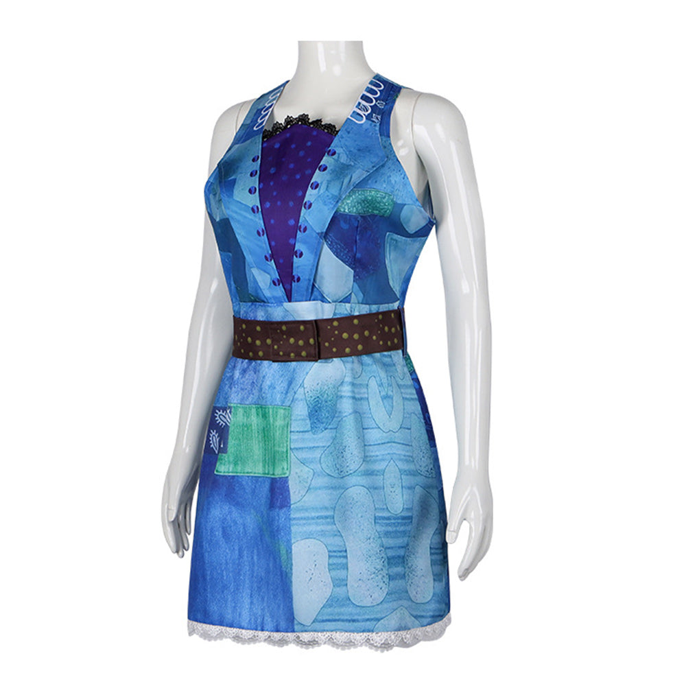 The Twits(2025) Mme Twit Robe Bleue Cosplay Costume Ver.2