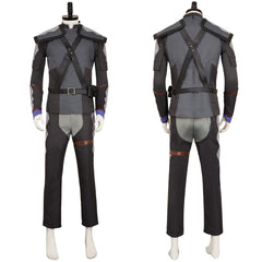 The Witcher: Sirens of The Deep(2025) Geralt of Rivia Tenue Noire Cosplay Costume