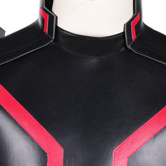 Tron: Legacy(2025) Ares Combinaison Noire et Rouge Cosplay Costume
