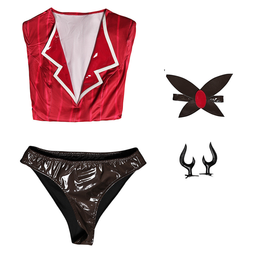 TV Hazbin Hotel Alastor Femme Lingerie Cosplay Costume