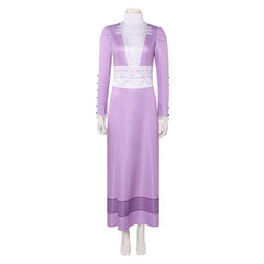 Un Monstre à Paris Lucille Robe Violettte Cosplay Costume