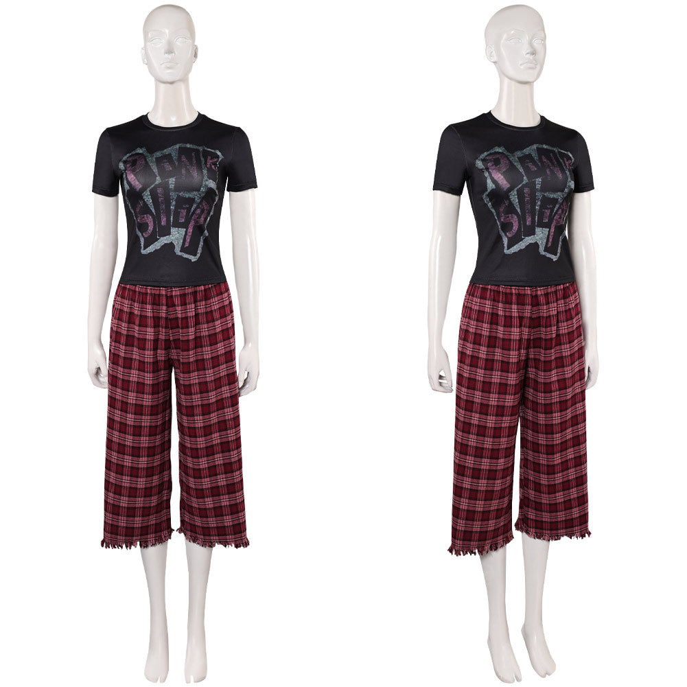 Un Vendredi Encore Plus Dingue(2025) Anna Coleman Tenue de T-shirt Noir Cosplay Costume