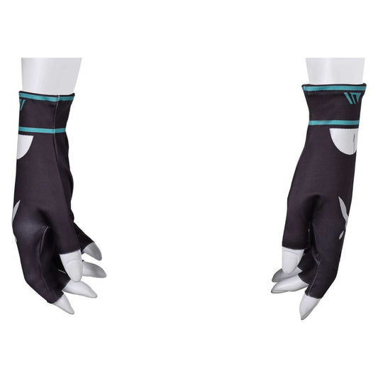 Valorant Jett Gants Noirs Cosplay Accessoire