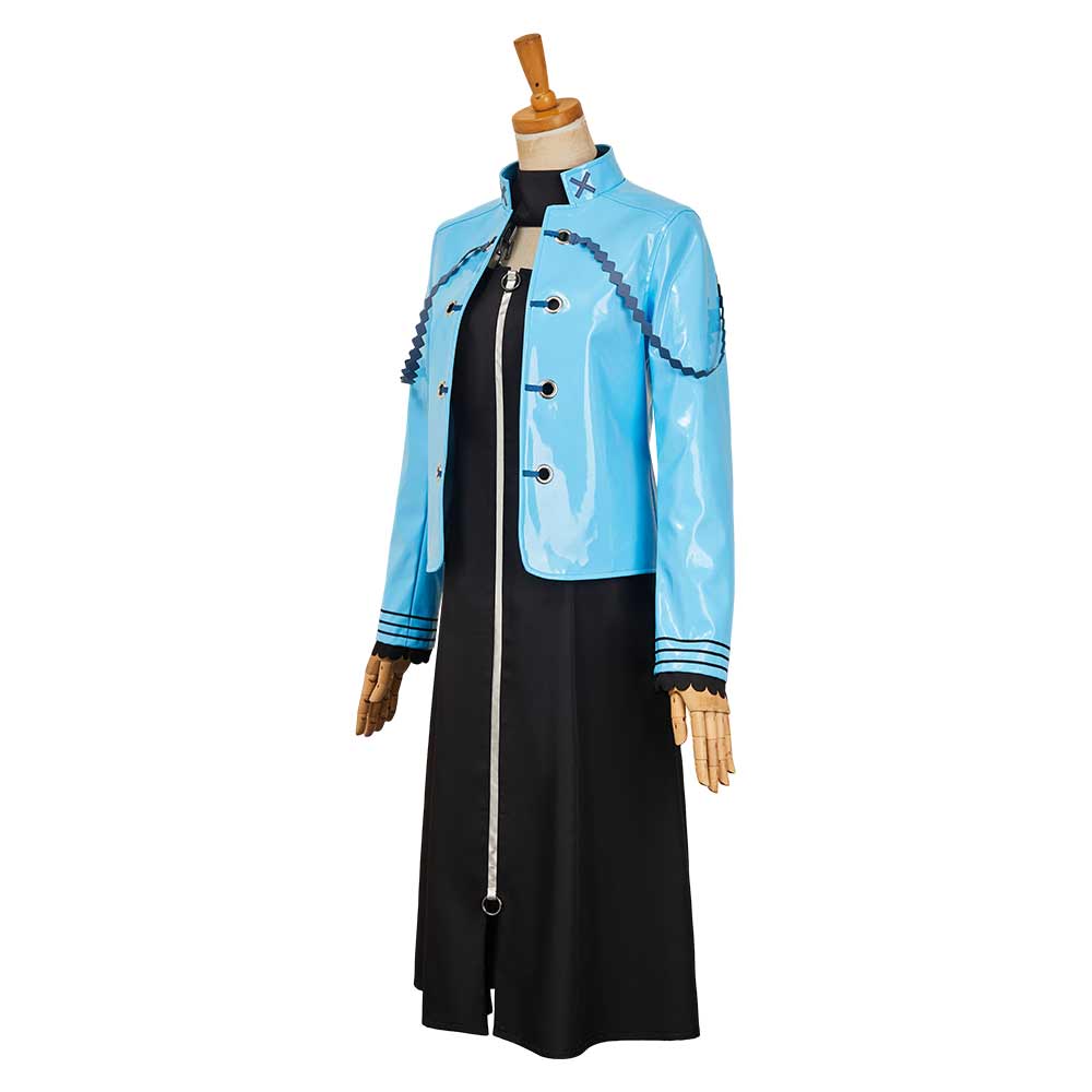 Virgin Punk(2025) Kamigori Ubu Tenue Noire et Bleue Cosplay Costume Ver.2