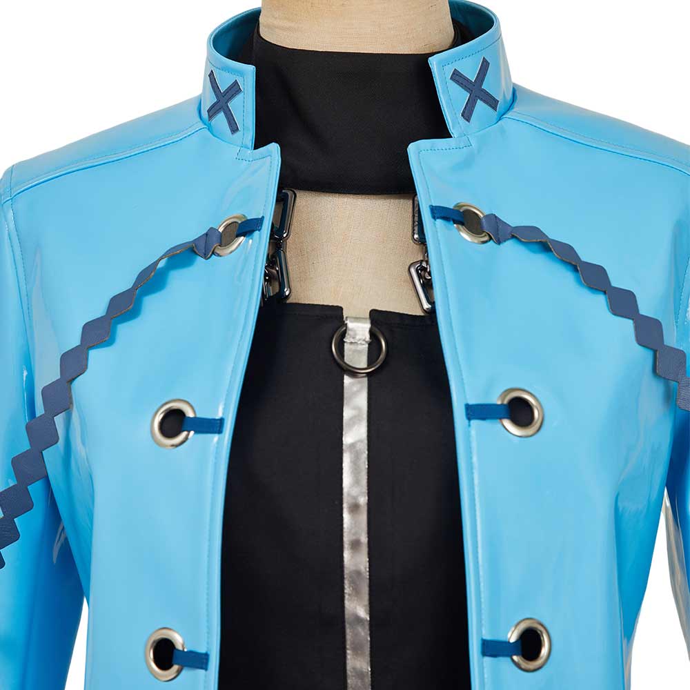 Virgin Punk(2025) Kamigori Ubu Tenue Noire et Bleue Cosplay Costume Ver.2