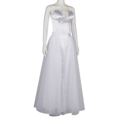 Wicked Glinda Robe Violette Argentée Cosplay Costume