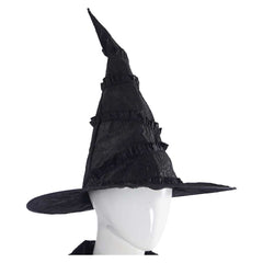 Wicked: For Good(2025) Elphaba Tenue de Sorcière Noire Cosplay Costume