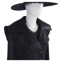 Wicked: For Good(2025) Elphaba Tenue de Sorcière Noire Cosplay Costume