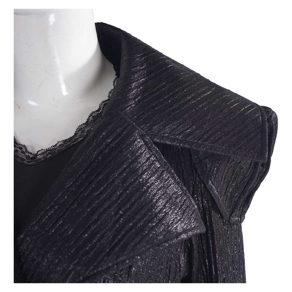 Wicked: For Good(2025) Elphaba Tenue de Sorcière Noire Cosplay Costume