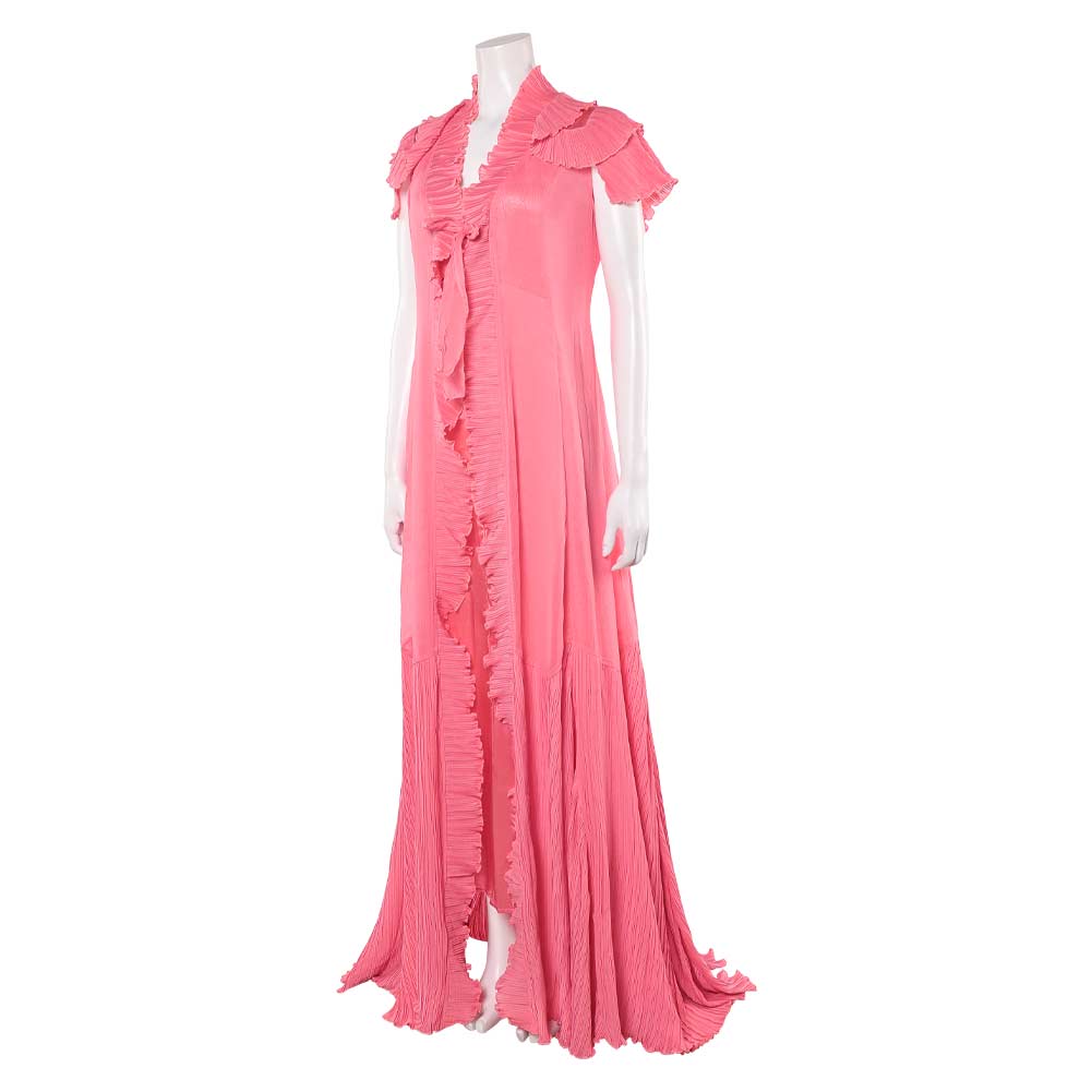 Wicked: For Good(2025) Glinda Pyjama Robe Rose Cosplay Costume